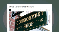 Desktop Screenshot of consignonthesquare.com